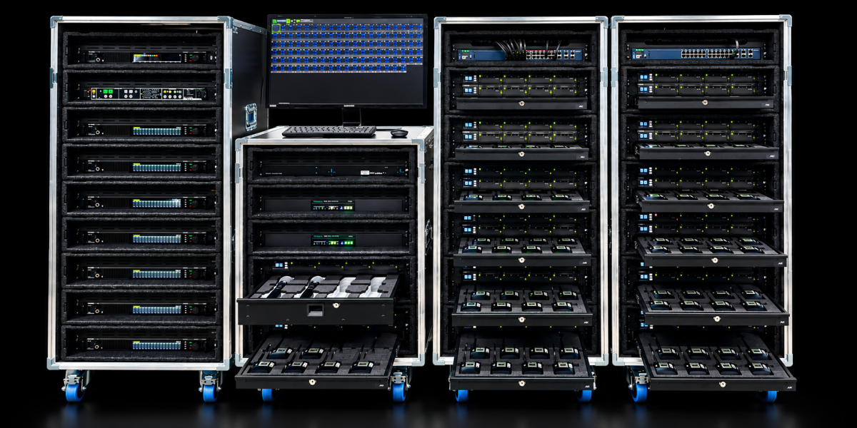 Modulair draadloos microfoonsysteem van Frontline Audio & Vision